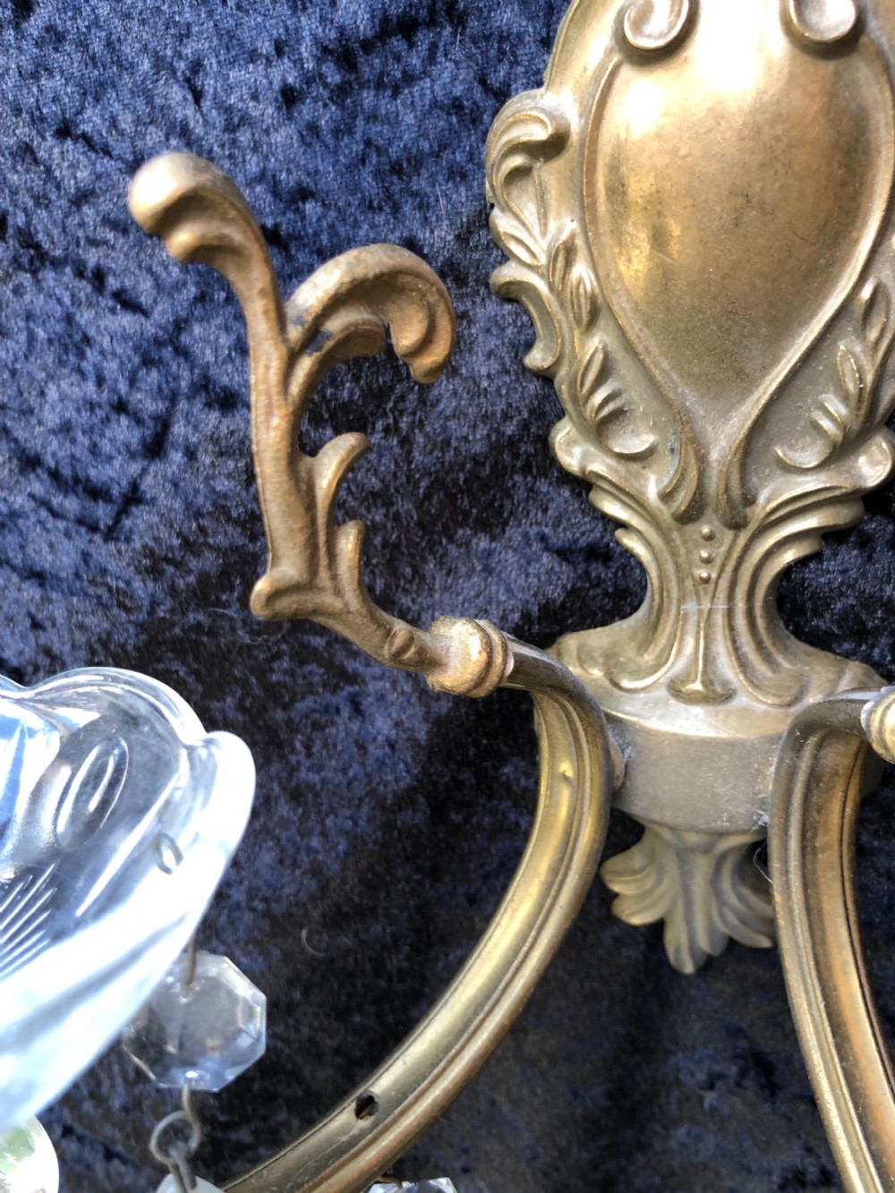 Pair of Two Light Italian Wall-Lights View IV