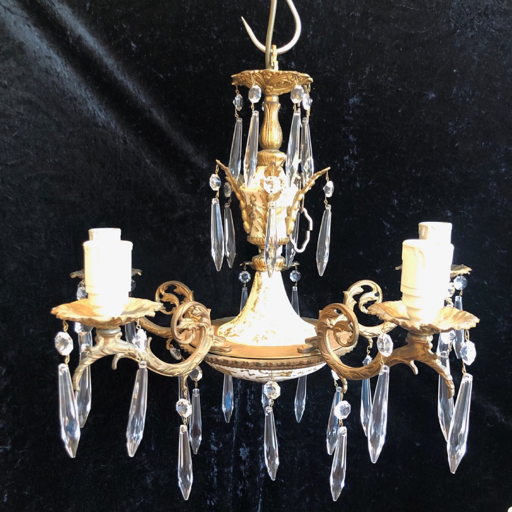 A Pair of Decorative Italian Antique Chandeliers View II