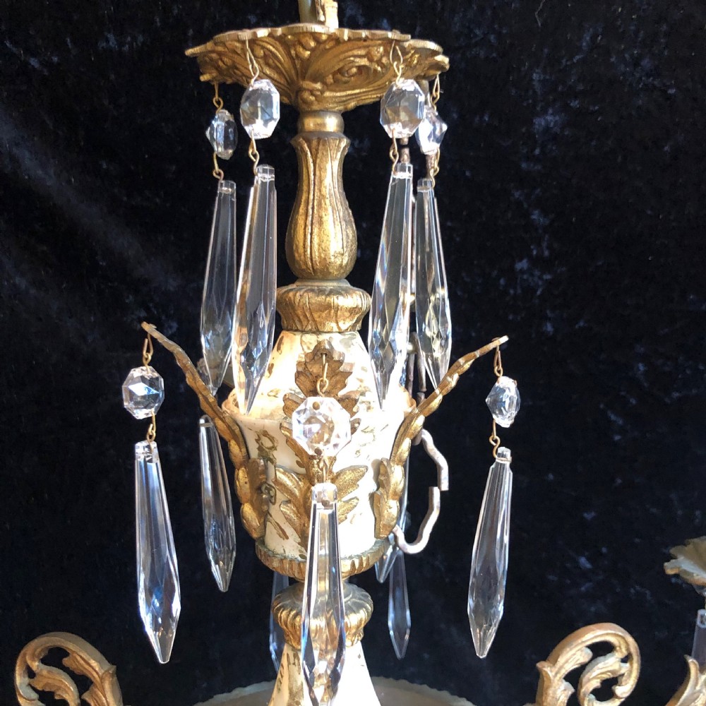 A Pair of Decorative Italian Antique Chandeliers View III