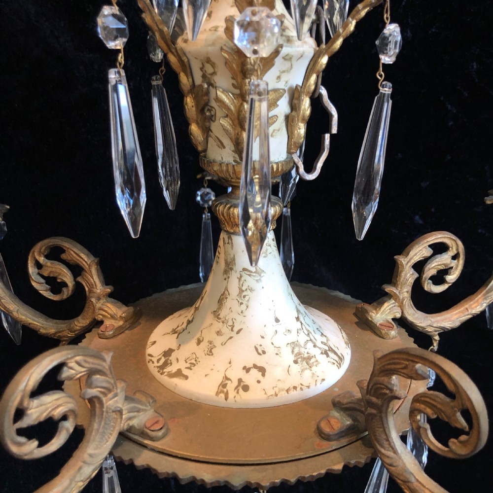A Pair of Decorative Italian Antique Chandeliers View V