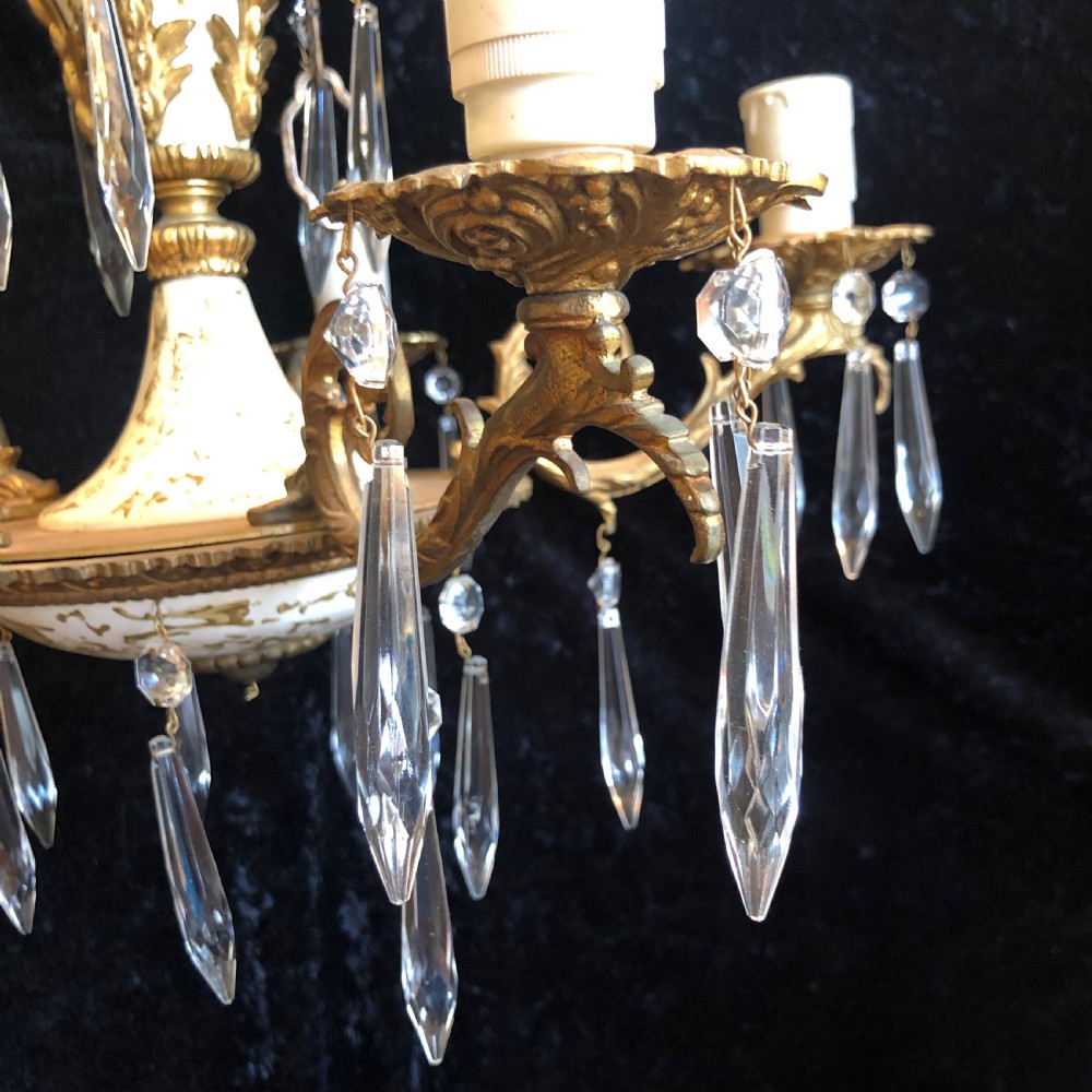 A Pair of Decorative Italian Antique Chandeliers View X