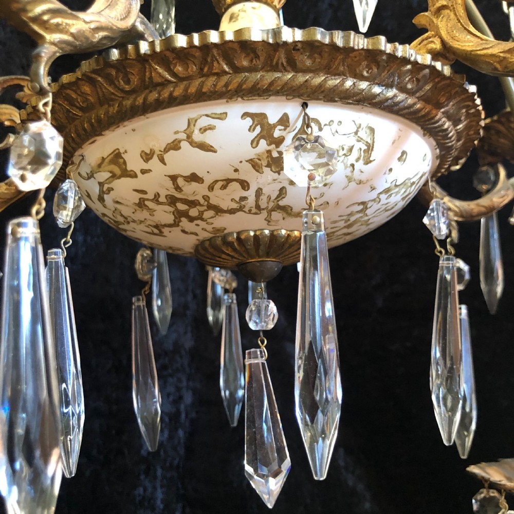 A Pair of Decorative Italian Antique Chandeliers View XV