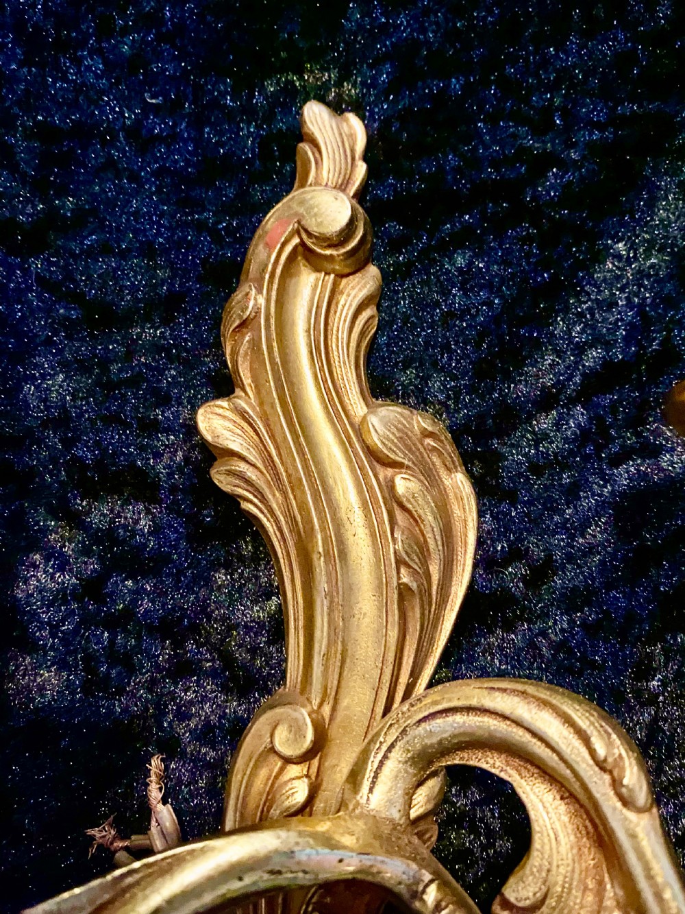 French Pair Of Twin Arm Brass Wall Lights View III