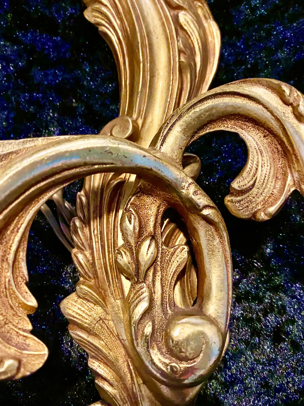 French Pair Of Twin Arm Brass Wall Lights View VII