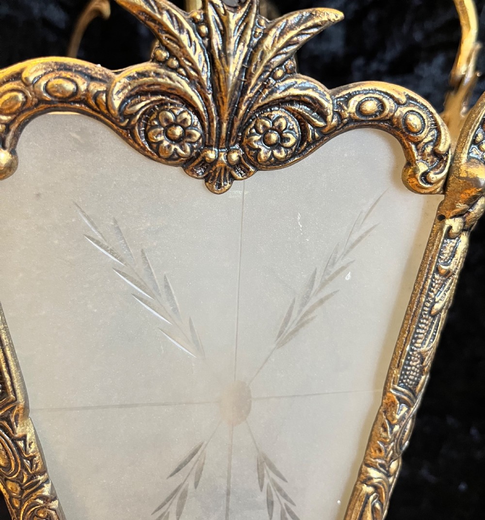Single Light Italian Antique Lantern View V