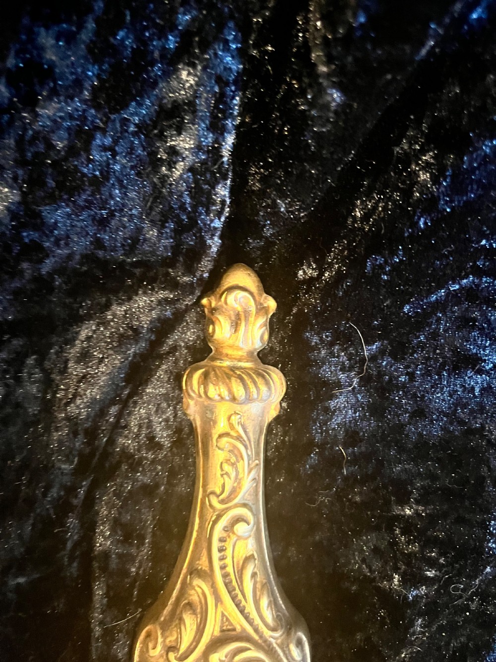 A Pair Of Twin Light Antique French Brass Wall Lights. View VII