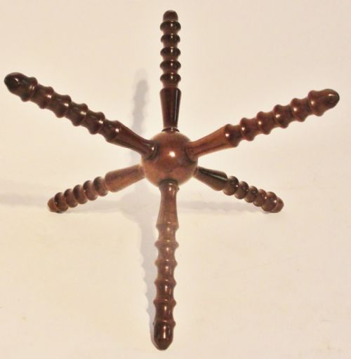 Georgian Fruitwood Cat or Bowl Stand. Circa 1820
