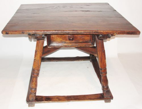 Spanish Chestnut and Pine Centre Table. Circa 1770
