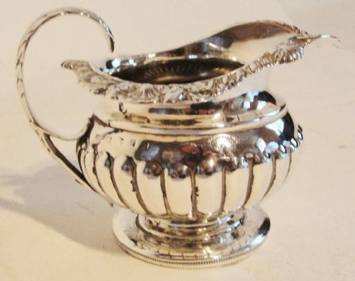 Georgian Scottish Silver Cream Jug. 1816
