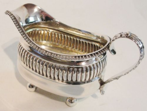 Georgian Silver Cream Jug. London 1818
