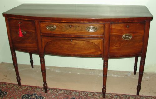 Late Georgian Mahogany Sideboard Circa 1820