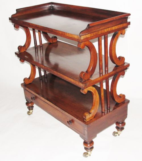 Scottish Regency Rosewood Buffet  Circa 1820