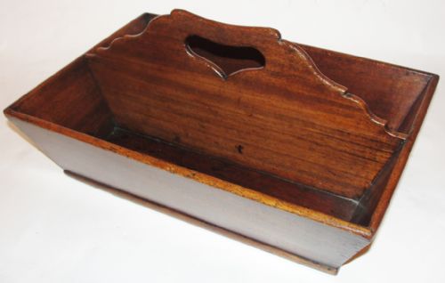 Georgian Mahogany Cutlery Tray. Circa 1820