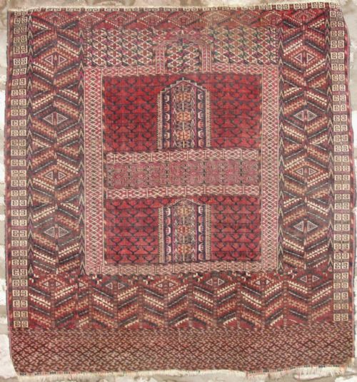 Tekke Turkoman Ensi or Hatchli. Circa 1895