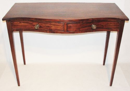 Georgian Serpentine Side Table. Circa 1810