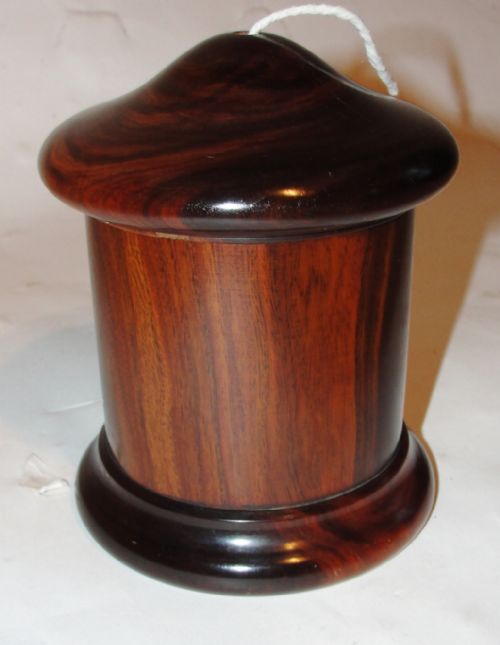 Georian Lignum Vitae String Box. Circa 1830