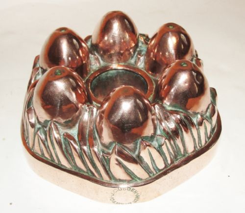 Victorian Copper Jelly Mould. Circa 1870