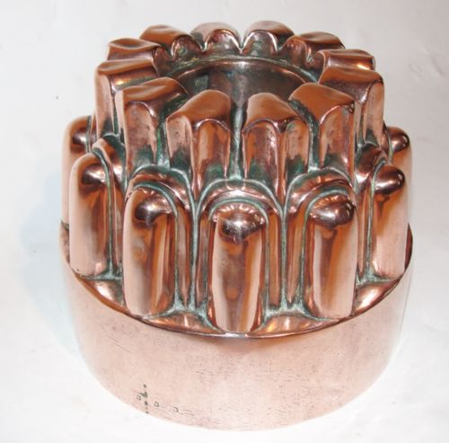 Victorian Copper Jelly Mould. Circa 1860