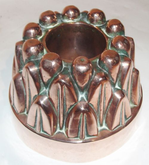 Victorian Copper Jelly Mould. Circa 1860