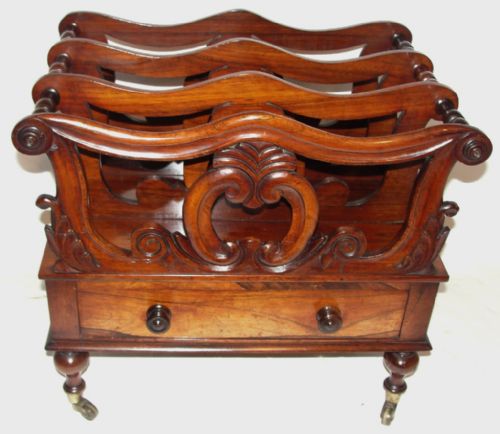 Regency Rosewood Canterbury. Circa 1825
