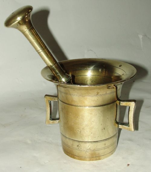 Georgian Bell Metal Pestle & Mortar. Circa 1760
