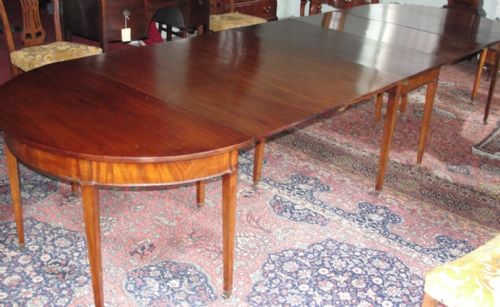 Huge Georgian Mahogany Extending Dining Table. Circa 1790