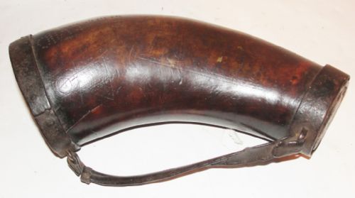 Georgian Horn Grain Scoop. Circa 1780
