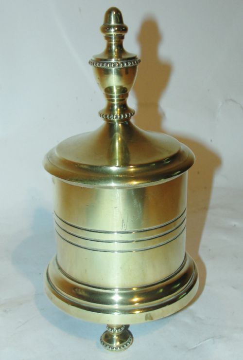 18th. Century Dutch Brass Tobacco Box. Circa 1780
