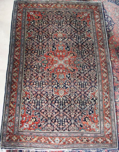 Persian Sarouk Rug. Full Pile. Circa 1910