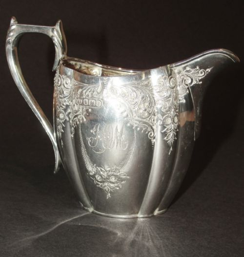 Late Victorian Silver Cream Jug. 1897