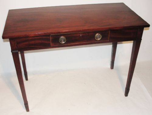 Georgian Mahogany Side Table. Circa 1800