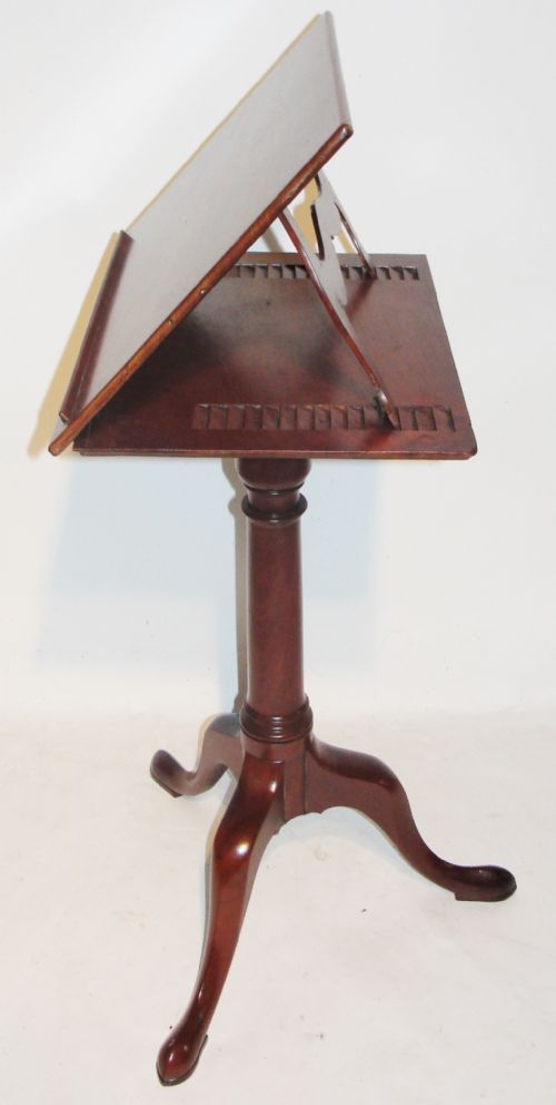 Georgian Mahogany Reading Table. Circa 1765