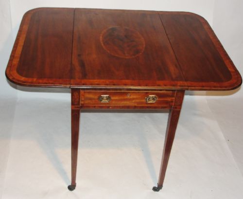 Scottish Sheraton Mahogany Pembroke Table. C1795