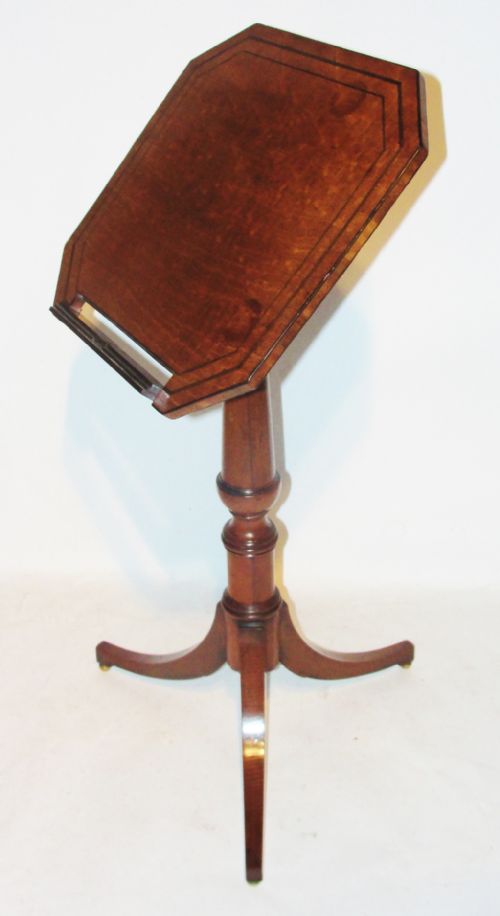 Regency Mahogany Reading Table. Circa 1810