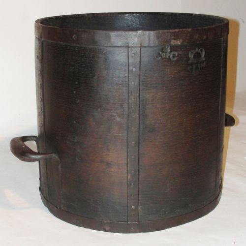 Georgian Oak Grain Measure. Circa 1830