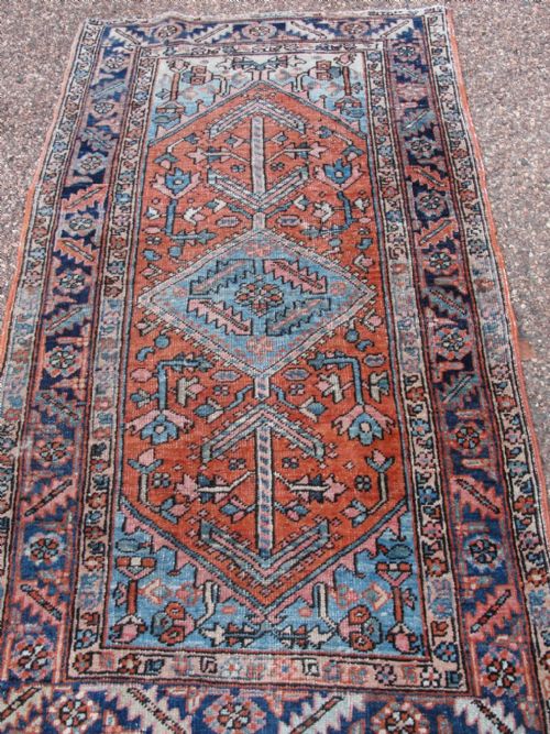 Antique Persian Hamadan Rug. Circa 1910
