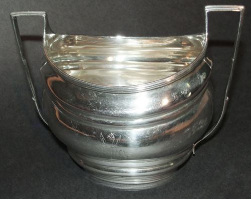Georgian Silver Sugar Basin. 1801
