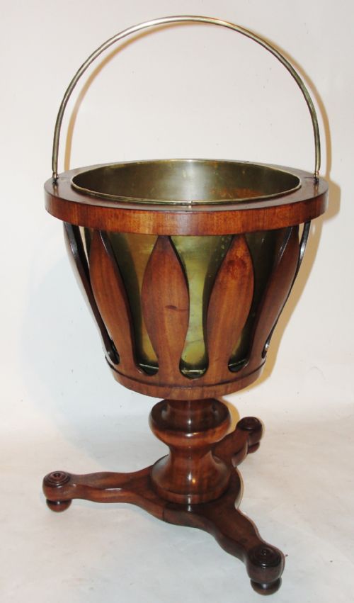 Georgian Dutch Mahogany Jardiniere. Circa 1810