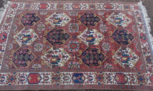 Antique Persian Bactiari Rug. Circa 1915