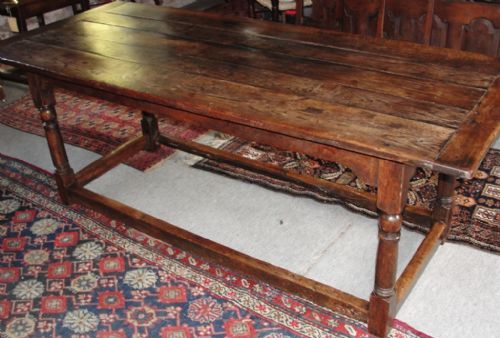 Late 17th. Century Oak Refectory Dining Table. Circa 1690