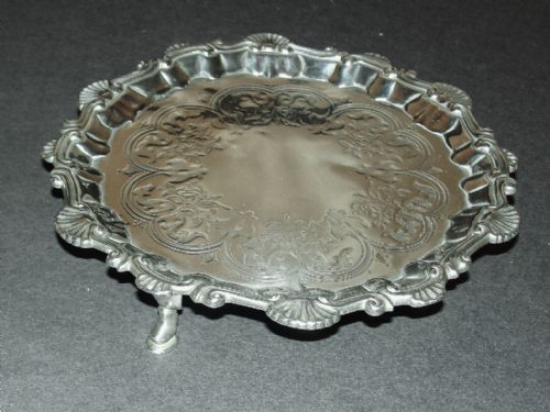George II Silver Salver. 1759