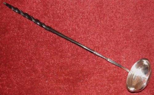 Georgian Silver Ladle with Baleen Handle. 1815