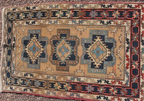 Antique Persian Hamadan Rug. Circa 1910