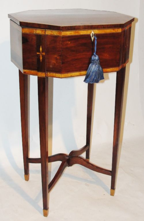 Regency Rosewood Sewing Table. Circa 1815