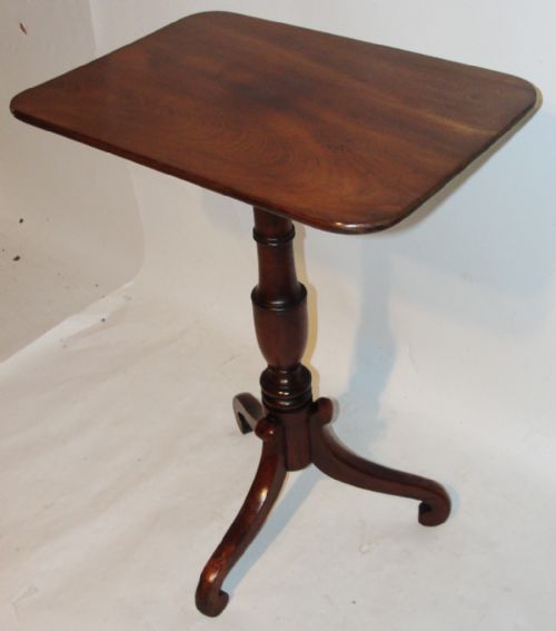Georgian Mahogany Tripod Wine Table. Circa 1810