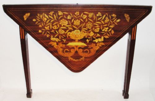 Dutch Mahogany Marquetry Card Table. Circa 1790