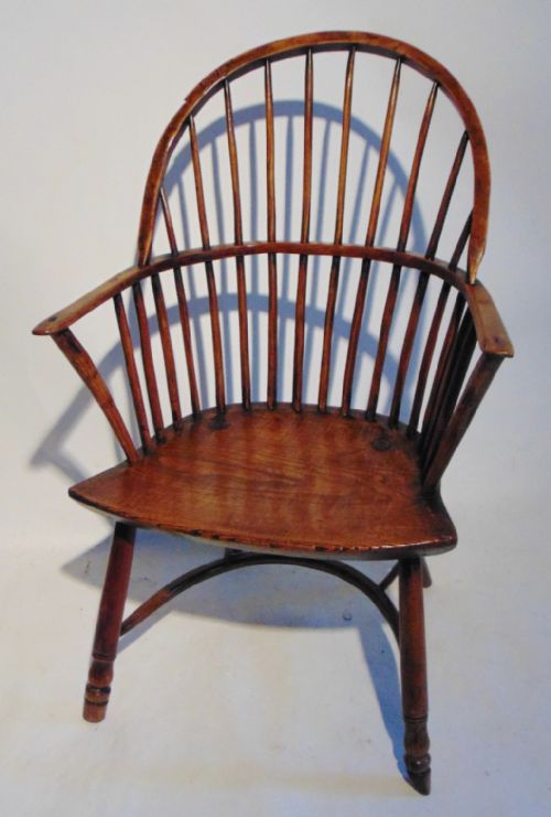 West Country Ash & Elm Windsor Chair. Circa 1780