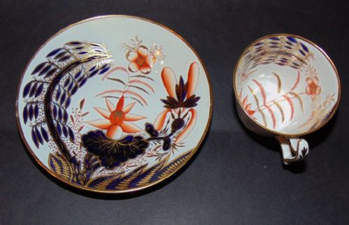 Georgian Spode Cup and Saucer. Circa 1820