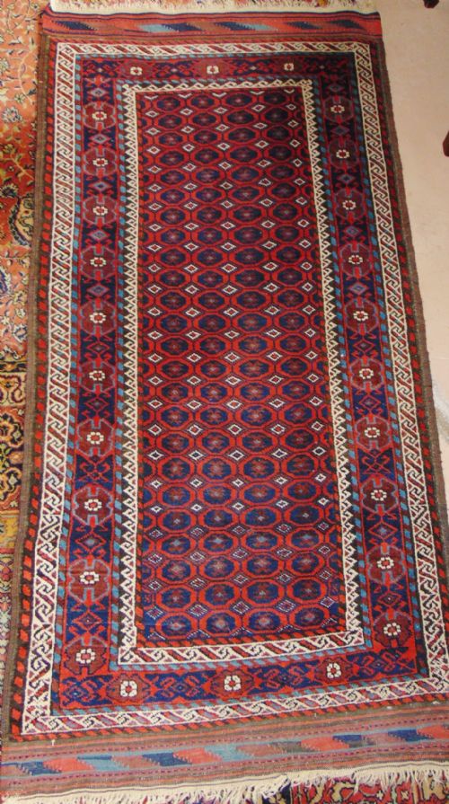 Antique Persian Balouche Rug Circa 1910