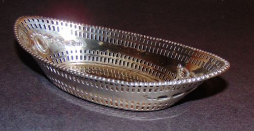 Edwardian Silver Trinket Dish. 1903